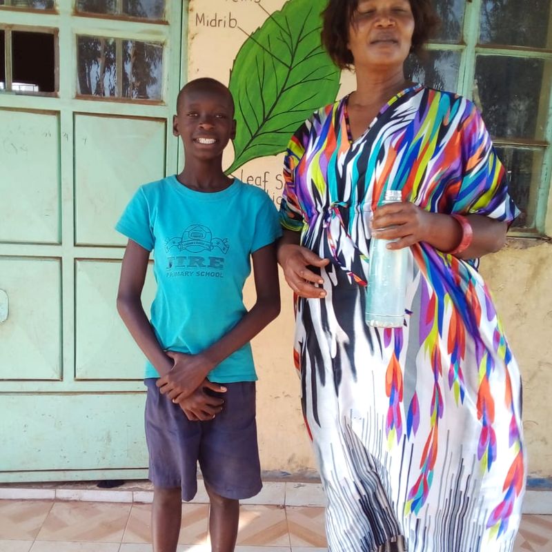 Home visit with a supported family
