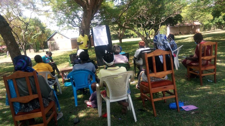 A GNEF community program supported by donor funding